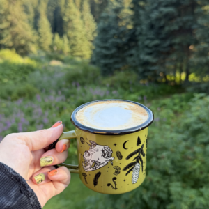 Friends of the Road Enamel Mug